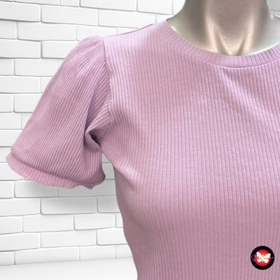 **HOY** Camiseta de manga corta canalé KIDS Talla 14-15 años
