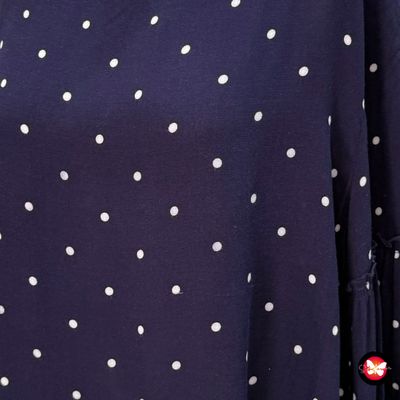 Vestido de manga larga con lunares L.O.G.G. by H&amp;M Talla 40