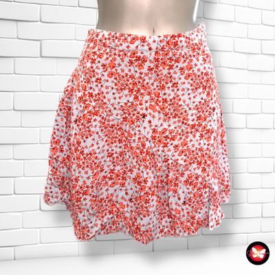 **HOY** Falda de florecitas H&amp;M Talla 36