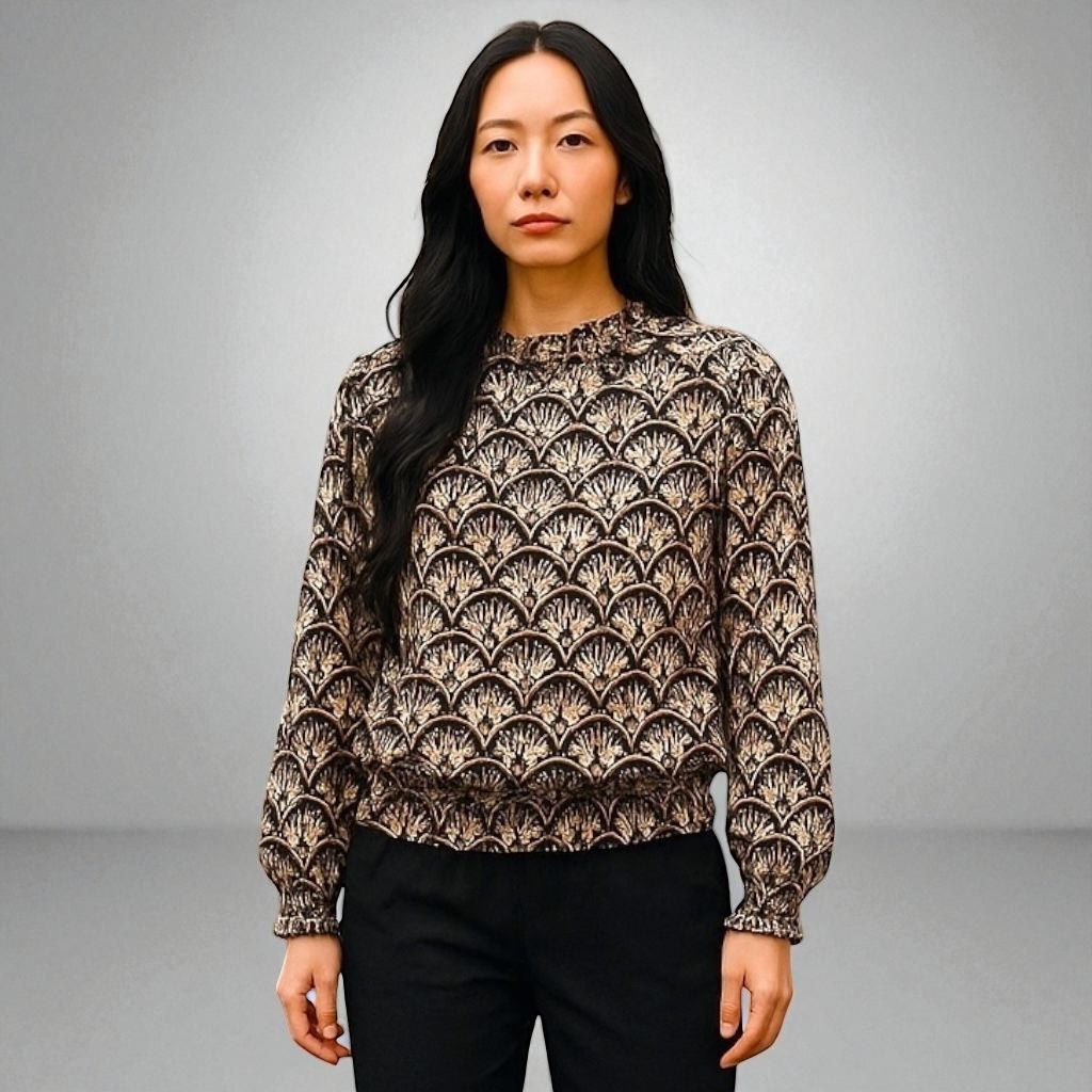 Blusa de manga larga CHASTAR Talla L/XL