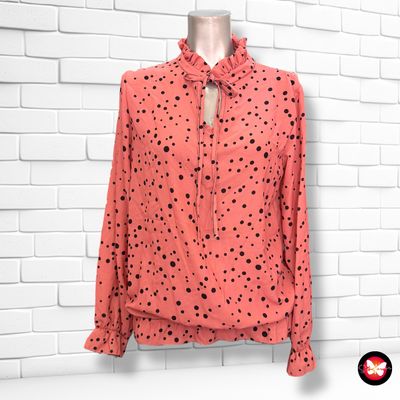 **HOY** Blusa de manga larga con lunares SOPHIA Talla S