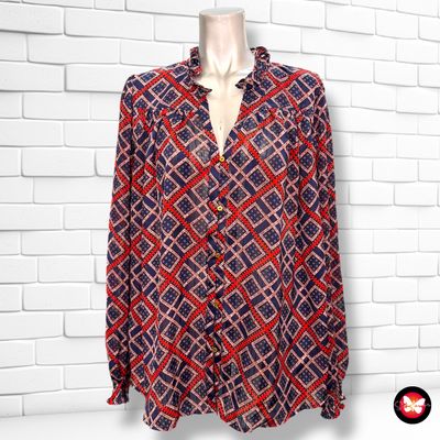 **HOY** Camisa de manga larga traslúcida SCOTCH&amp;SODA Talla XL
