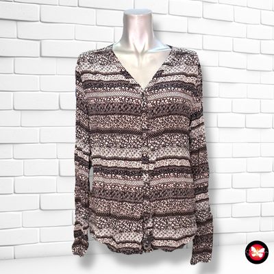 **HOY** Camisa de manga larga estampada COLOURS OF THE WORLD Talla 40
