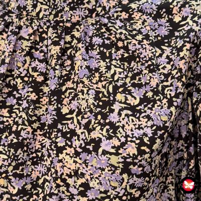 **HOY** Blusa de manga larga de florecitas y mangas abullonadas LOAVIES Talla S
