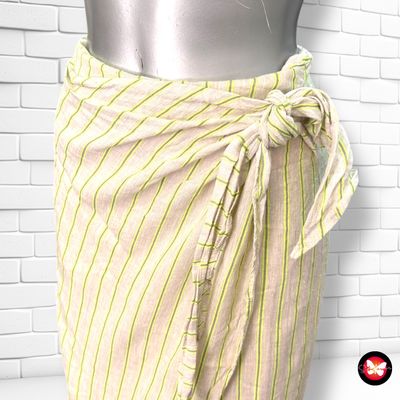 **HOY** Falda midi de rayas MANGO Talla XS