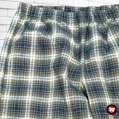 **HOY** Pantalón largo de cuadros PACIFIC REPUBLIC · PULL&amp;BEAR Talla S