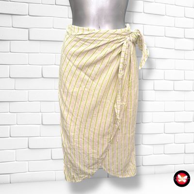 **HOY** Falda midi de rayas MANGO Talla XS