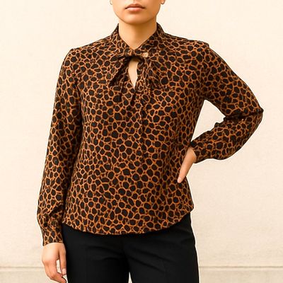 **HOY** Blusa de manga larga estampada EKSEPT Talla XS (grande)