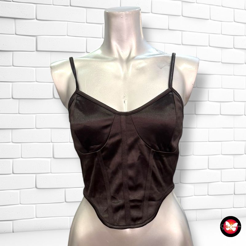 **HOY** Blusa cropped tipo corsé SHEIN Talla S