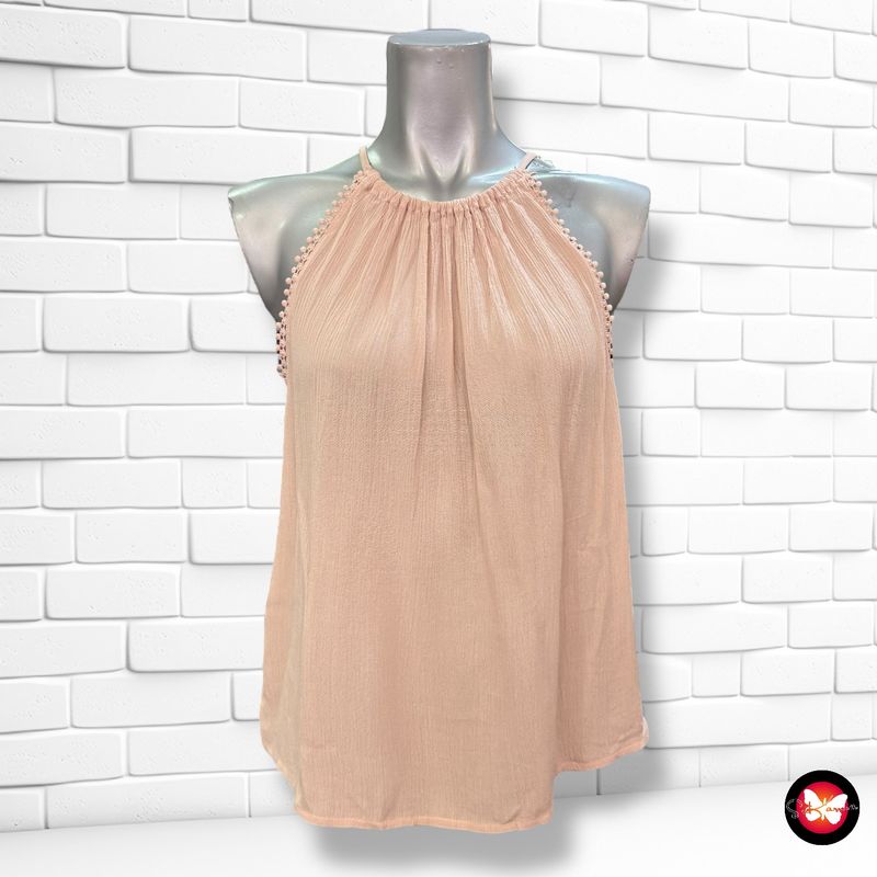 **HOY** Blusa de tirantes de bambula DIVIDED Talla 38