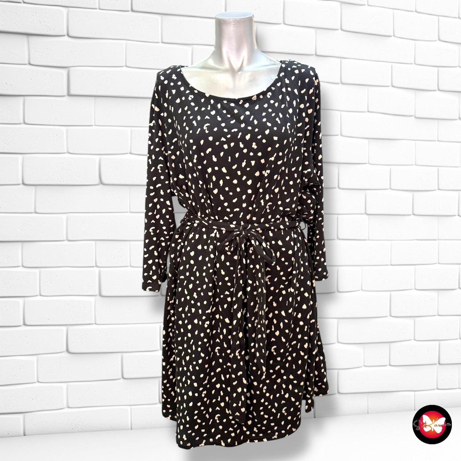 **HOY** Vestido de entretiempo de manga larga JANINA Talla 48