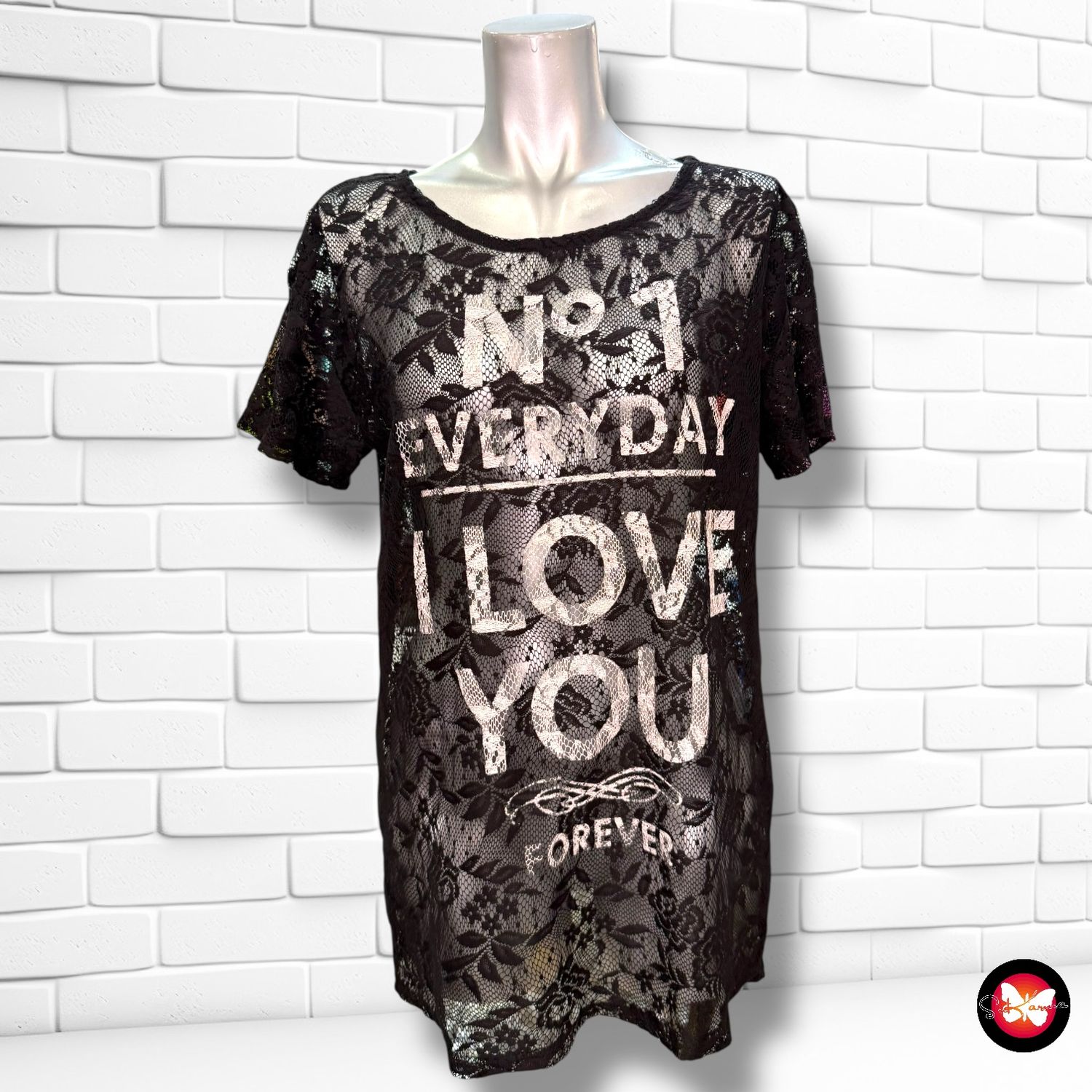 **HOY** Blusa de encaje PIMKIE Talla S/M