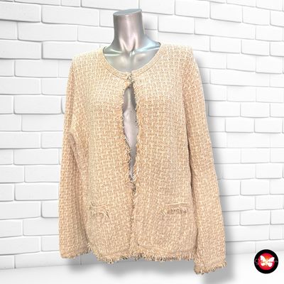 Chaqueta tipo tweed OVS Talla XL