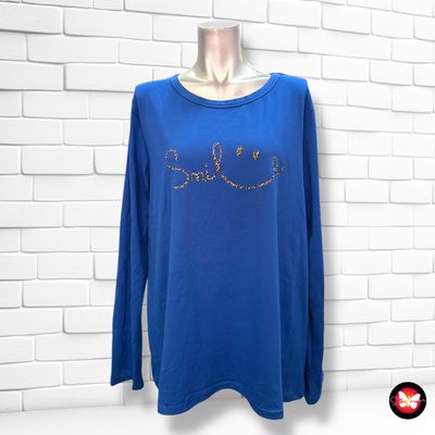 Camiseta de manga larga “SMILE” Talla XL