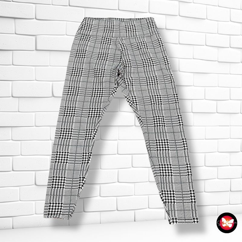 Leggings de cuadros SHEIN CURVE Talla 0XL