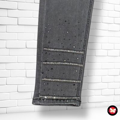 Pantalón vaquero con brillos ONADO Talla 36
