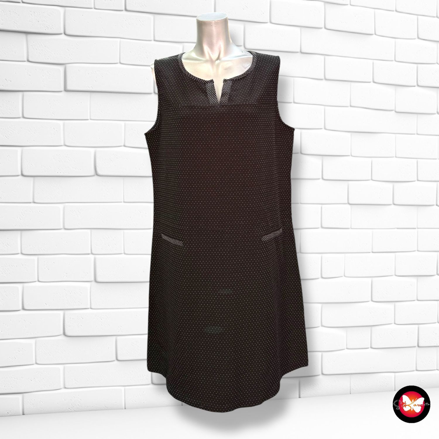 **HOY** Vestido sin mangas tipo pichi LADY BLUSH Talla 44