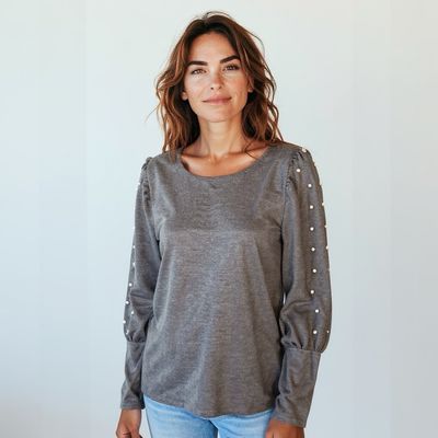 Jersey de manga larga con perillas MADISON Talla XL