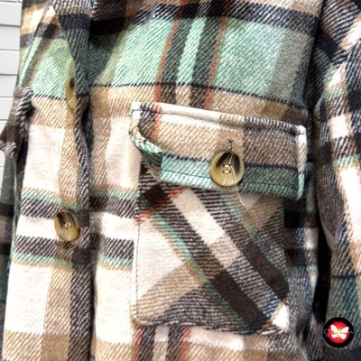 Chaqueta leñadora de paño Talla L/XL