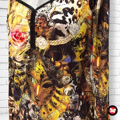 **HOY** Blusa de manga larga estampada Talla M/L