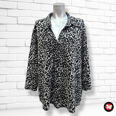 **HOY** Chaqueta de entretiempo animal print CANDA Talla XXL