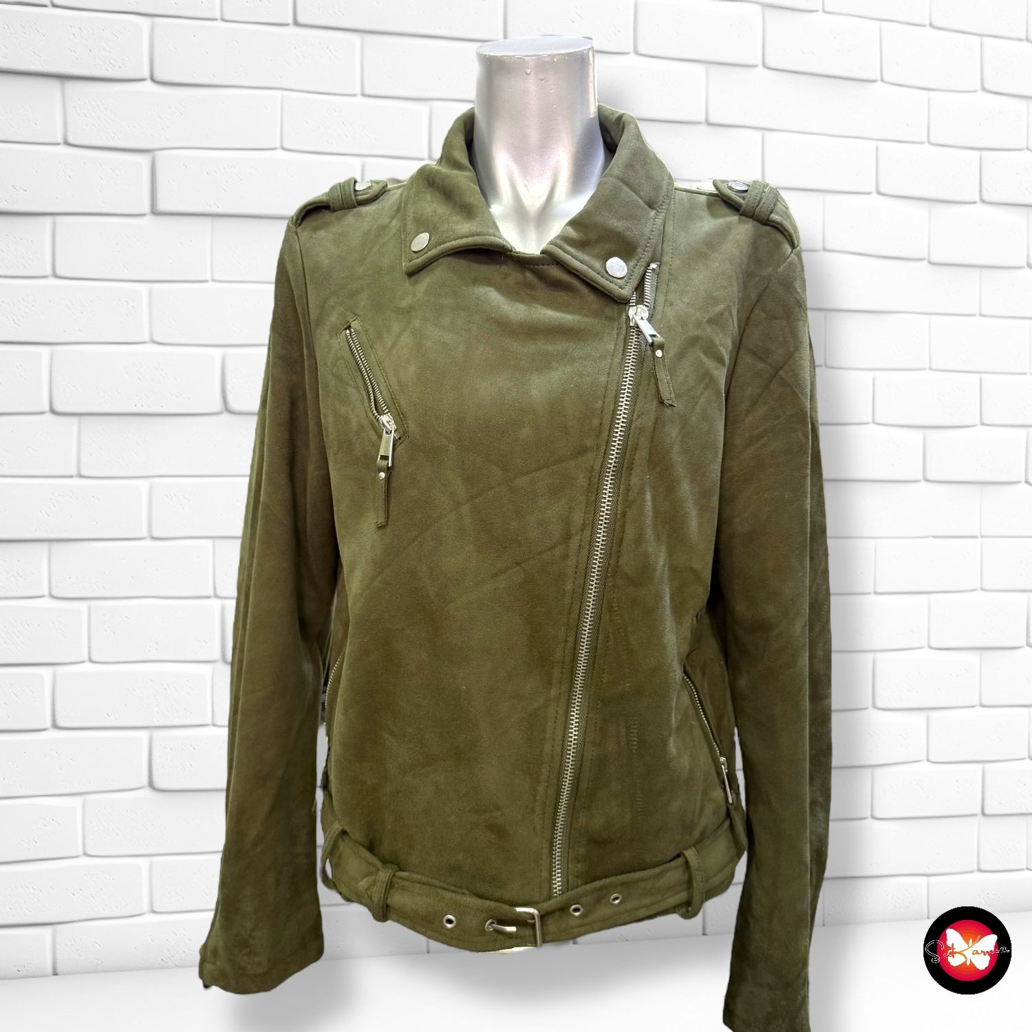 **HOY** Cazadora de antelina PIMKIE Talla 40