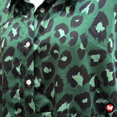 Camisa de manga larga animal print KIABI Talla XL (grande)