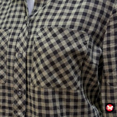 **HOY** Camisa de manga larga de cuadritos JBC Talla XS
