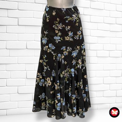 **HOY** Falda larga de flores Talla L