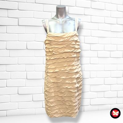 Vestido de fiesta de seda MASSIMO DUTTI Talla 44 (pequeña)