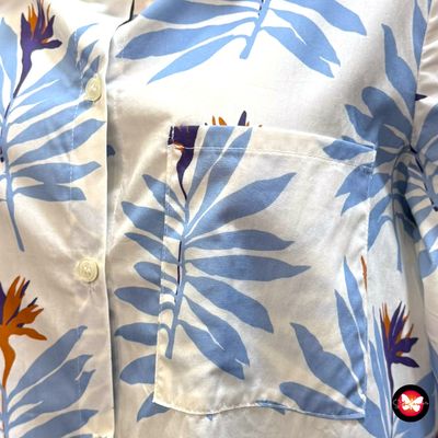 **HOY** Vestido camisero de flores SIGNE NATURE Talla 36