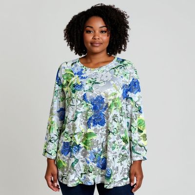 Blusa de manga larga con terciopelo Talla XL/XXL