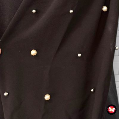 **HOY** Vestido de noche con perillas TERRA DI SIENA Talla S/M