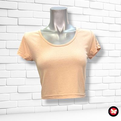 **HOY** Camiseta cropped de manga corta Talla S