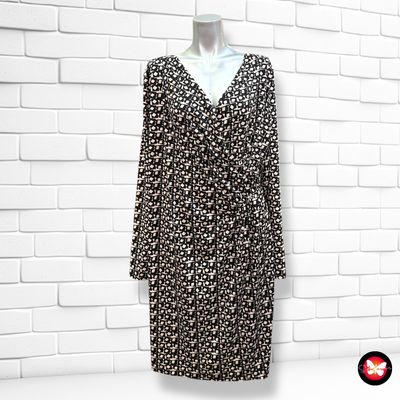 **HOY** Vestido escote cruzado estampado BEL&amp;BO Talla 46
