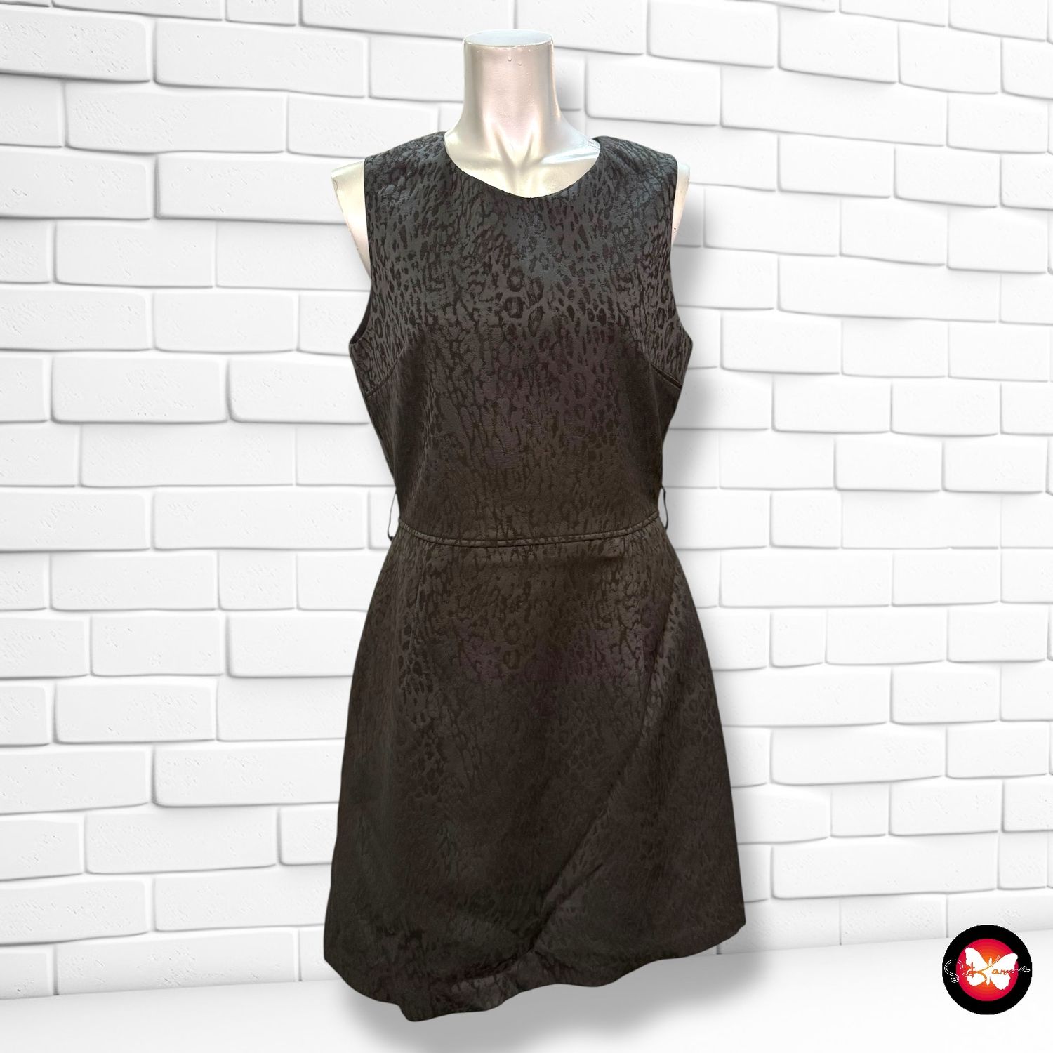 **HOY** Vestido de noche animal print ATOS LOMBARDINI Talla 40 (pequeña)