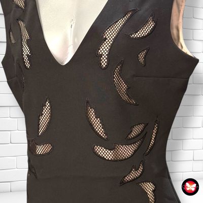 **HOY** Vestido de noche con rejilla CHILIA Talla 40