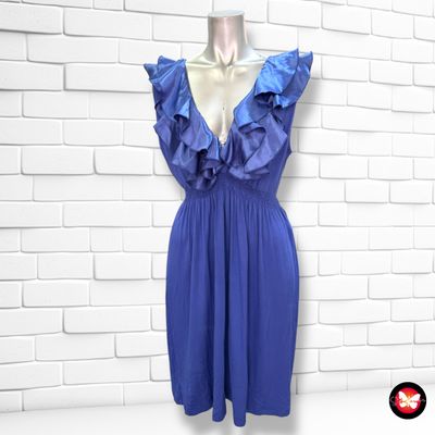Vestido sin mangas con volante VILA Talla L