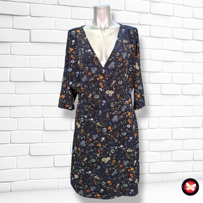 **HOY** Vestido de manga larga de florecitas H&amp;M Talla M/L