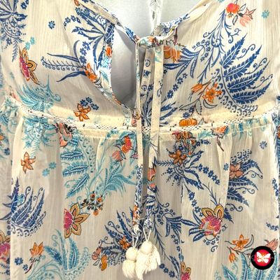 Blusa traslúcida STRADIVARIUS Talla XL