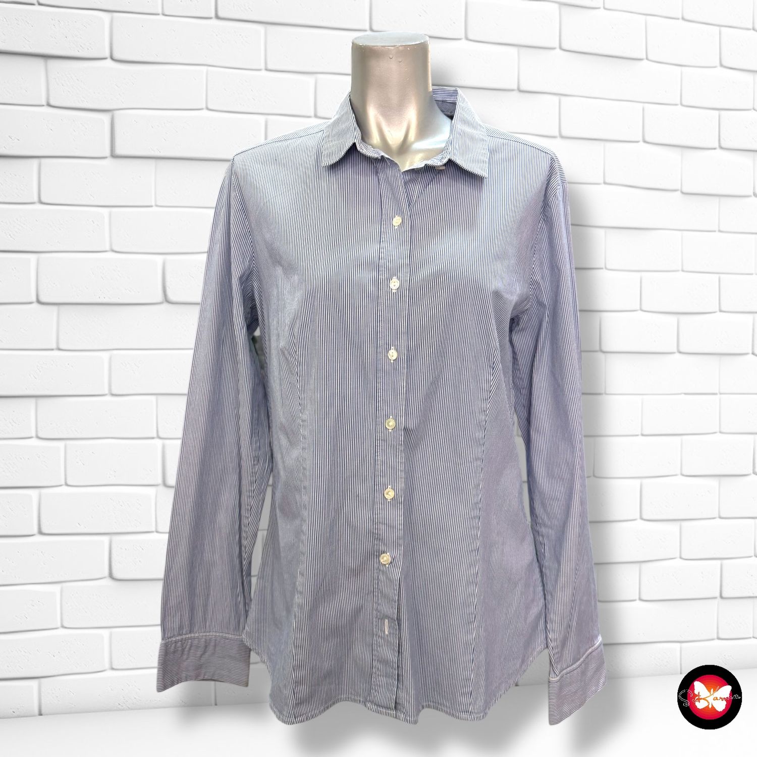 **HOY** Camisa de manga larga de rayitas MARC O’POLO Talla 40