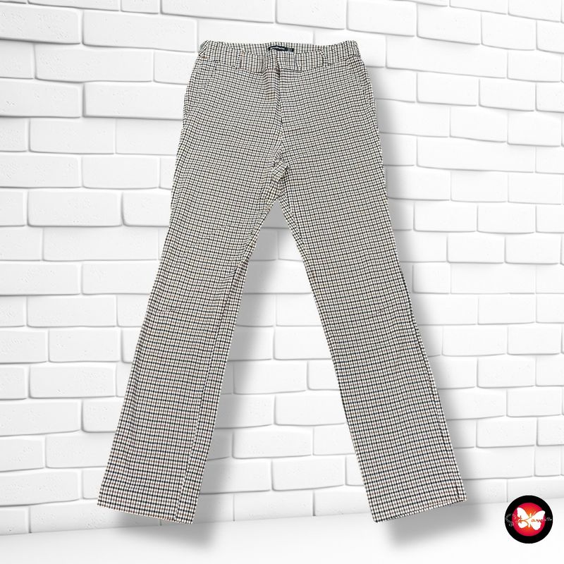 Pantalón de vestir de cuadritos STRADIVARIUS Talla 38