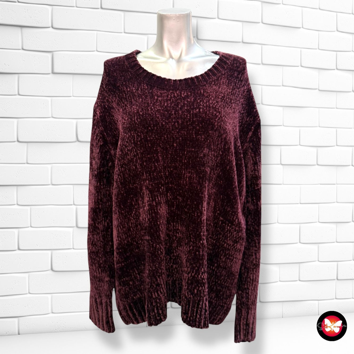 **HOY** Jersey de manga larga de lana de terciopelo PRIMARK Talla XL