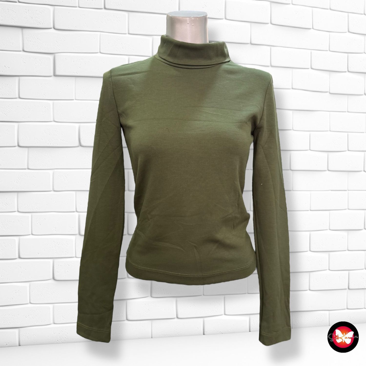 **HOY** Camiseta de manga larga y cuello alto Talla S