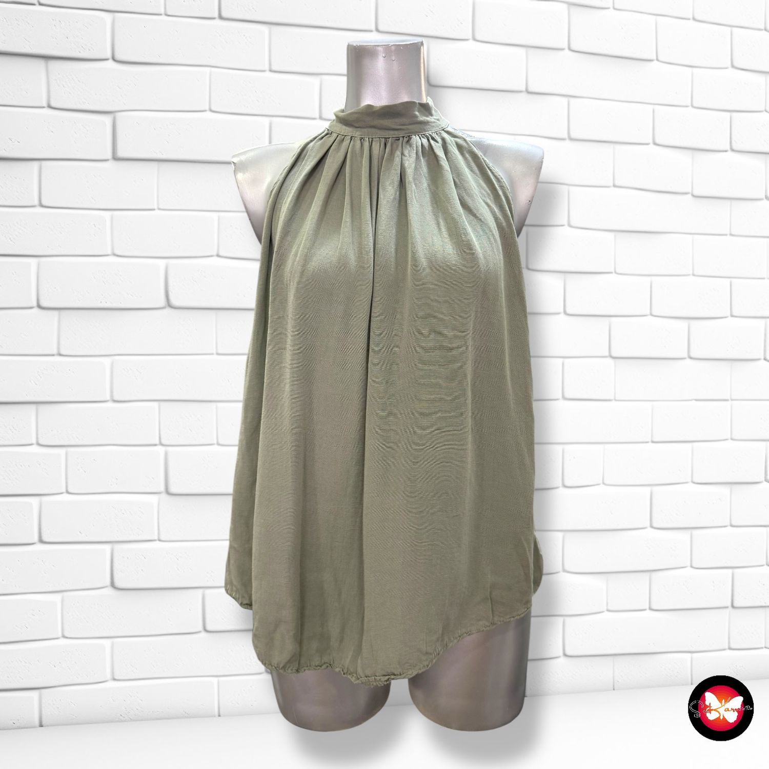 **HOY** Blusa sin mangas Talla Única