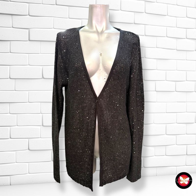 Chaqueta de punto con lentejuelas Talla 40