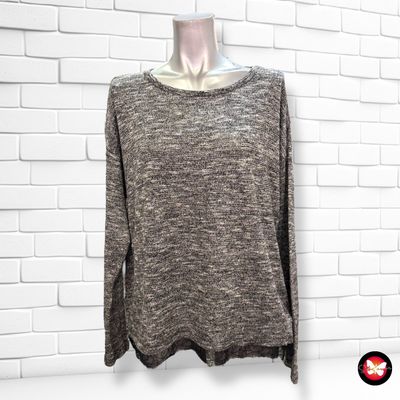 Jersey de manga larga con lurex y encaje ESPRIT Talla XL (pequeña)