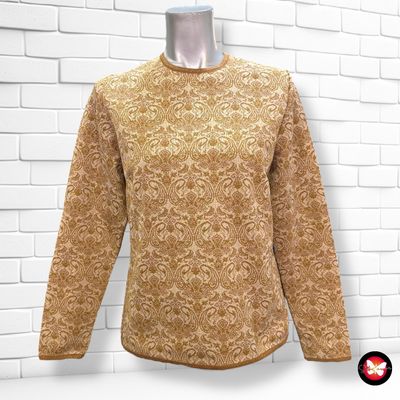 **HOY** Jersey de manga larga estampado con lurex Talla S/M