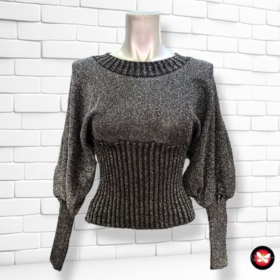 **HOY** Jersey corte murciélago con lurex Talla S/M
