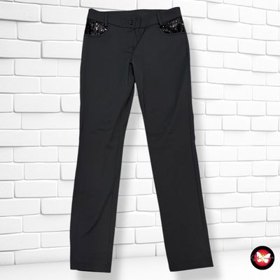 **HOY** Pantalón de noche con lentejuelas Talla L